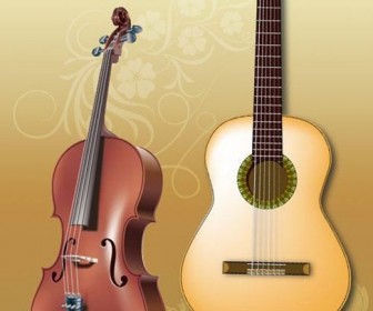 Vector Guitar and Violin