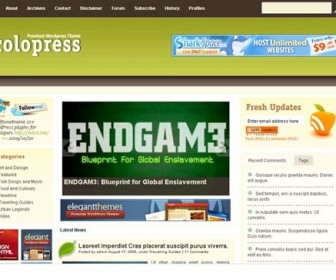 Free Wordpress Theme - Ecolopress