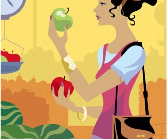 5 People illustrator vector graphics