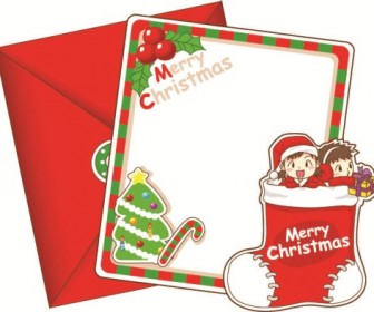 8 Lovely Christmas Vector Cards