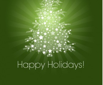 Free Christmas Tree Vector Graphic Pack