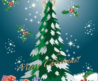 Free Christmas Tree Vector Graphic Pack
