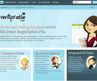 Free Joomla Template - EventPraise