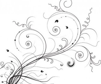 5 Floral Ornaments Vector Pack