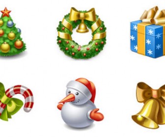 Free X-mas 2009 Icon Set