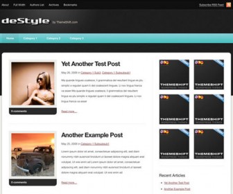 Free Wordpress Theme - deStyle