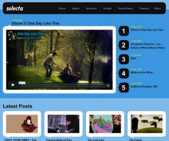 Free Wordpress Theme - Selecta