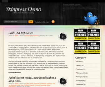 Free Wordpress Theme - BlackPower