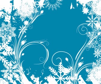 Free Vector Graphic - Winter Swirls