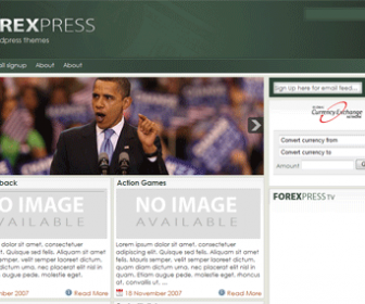 FOREXPRES - Free WorpPress Theme