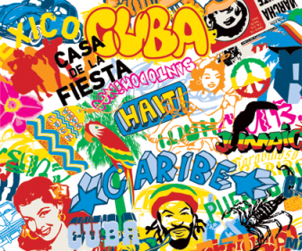 Pop Culture Movement and The Street Element Vector Graphic