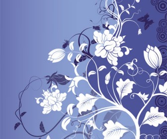 Gorgeous Fashion Flower Background