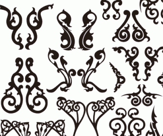 Classical Decorative Patterns Free Vector Graphics