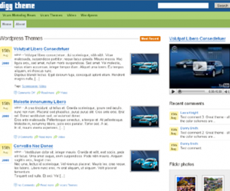 Free Digg-like Wordpress Theme