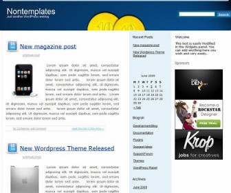 Free Wordpress Theme:Soloplain