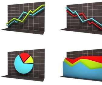 Free Icon Set – The 3D Graphs