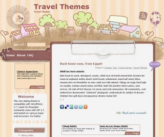 Free WP themes - Kids Style Theme