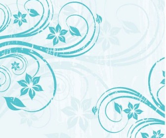 Free Blue Swirls Vector Graphic