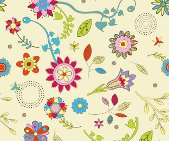 Designious Free Retro Seamless Pattern Vector