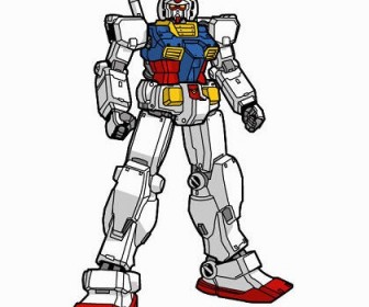 Free Gundam Rx782 Vector Graphic