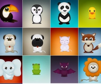 13 Free Painfully Cute Critter Icons