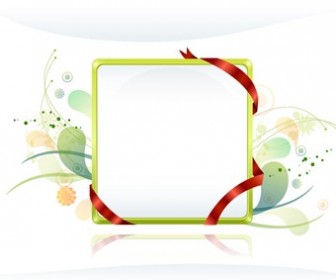 Free Vector Frames with Ribbon