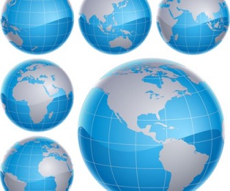 Free 3D Vector Globes