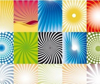 39 Free Vector Beams and Rays Backgrounds