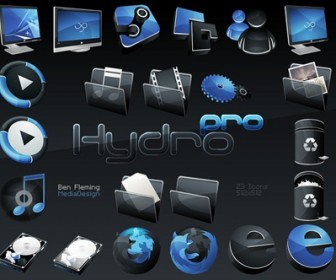 Free Icons Set - Hydro Pro icons