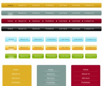 12 Free CSS Menus Styles