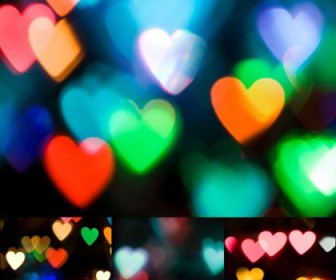 22 Heart Shaped Bokeh Photos