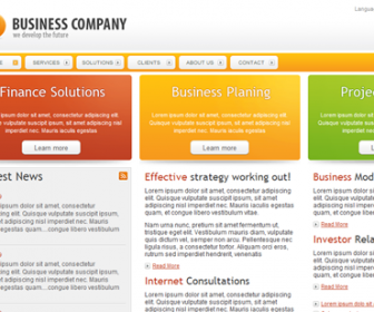 Free CSS Web Template - Corporate 1