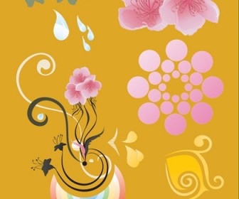 Free Vector Floral Elements