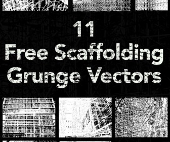 11 Free Scaffolding Grunge Vectors