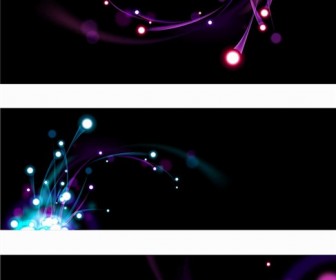 Colorful Streamer Vector Graphics