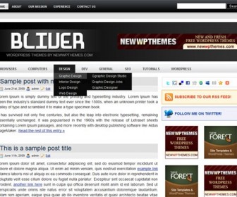 Free WordPress Theme - Bliver