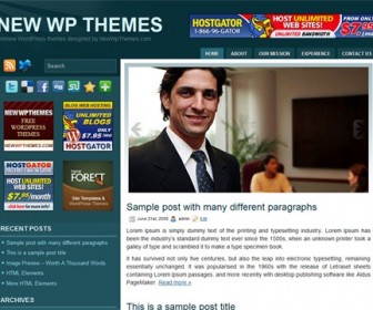 Free WordPress Theme - Motion Style