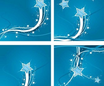 Free Swirly Star Design Vector Graphic