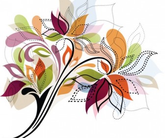 Flower Design Element Vector Illustration