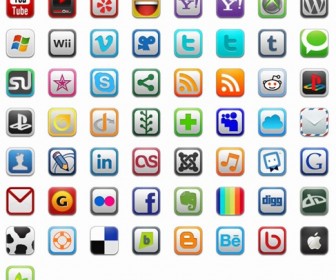 57 iPhone Style Icon Set