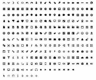 244 Toolbar Icons for GUI Designer