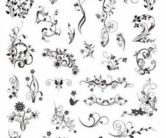 Vector Vintage Ornamental Design Elements