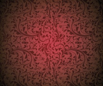 Vector Seamless Floral Background Pattern