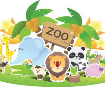 Zoo Cute Vector