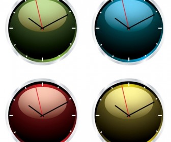 Clock Vector Illustrations