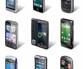 Smartphone Vector Set