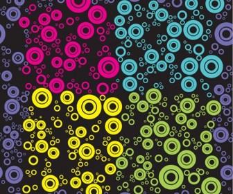 Abstract Seamless Retro Pattern Background Vector Illustration