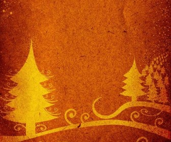 Abstract Christmas Tree Graphic