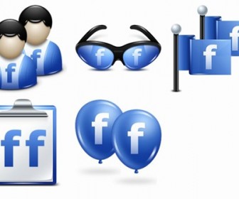 Facebook Icon Set