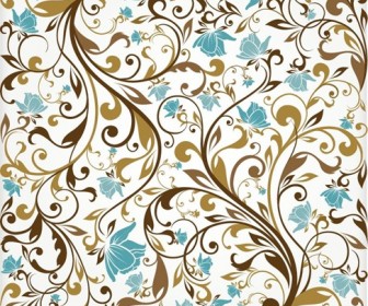 Floral Background Vector Art